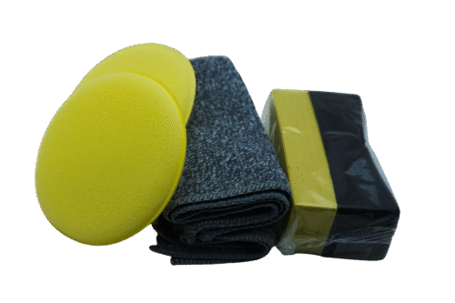 Pachet aplicatori și lavete auto